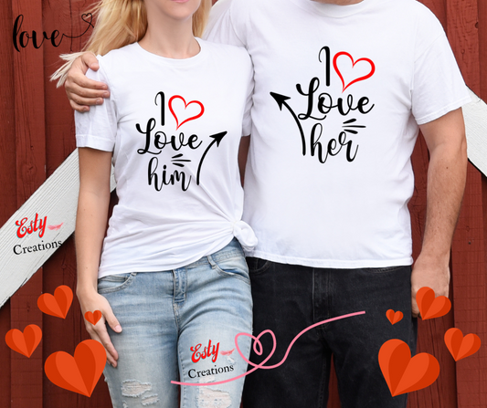 Valentine's Day Shirts For Couple