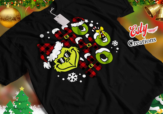 HO HO HO GRINCH LENTES