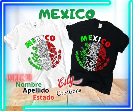 T-Shirt Mexico Escudo