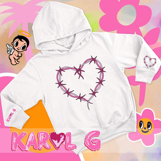 HOODIE Corazon con espinas bichota season,Karol G