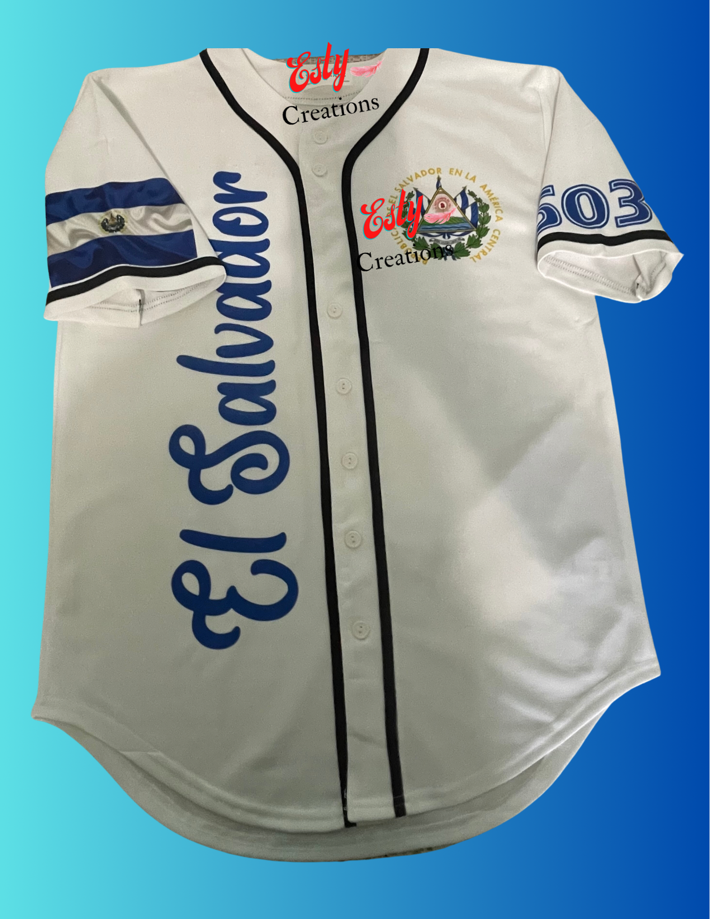 El Salvador Escudo Jersey